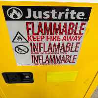 Justrite Flammable Storage Cabinet image 3